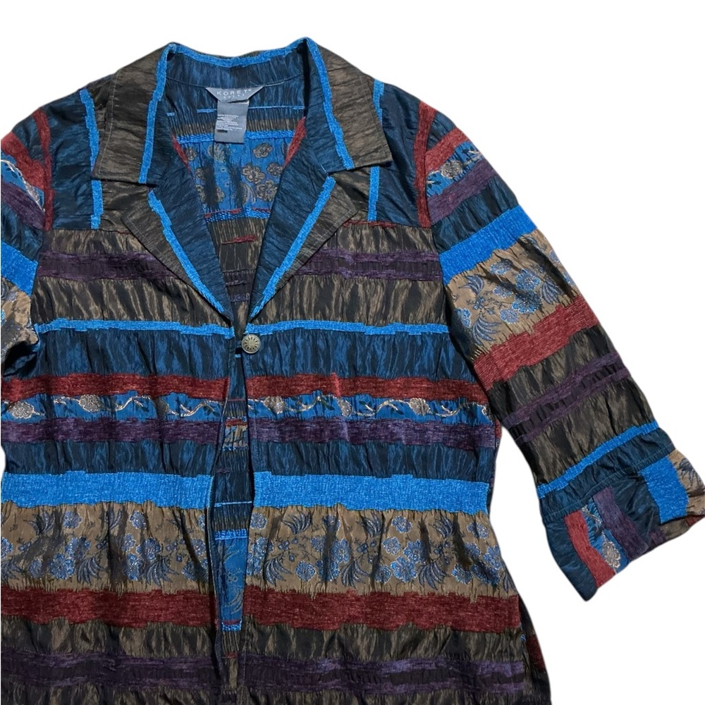 Koret Multicolor Striped texture jacket - image 5